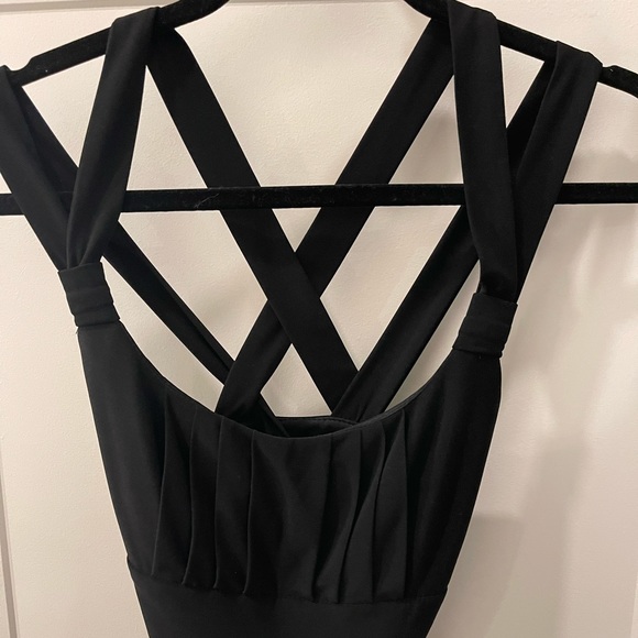 B. Darlin black mini dress for women size small pre-owned - Picture 3 of 16